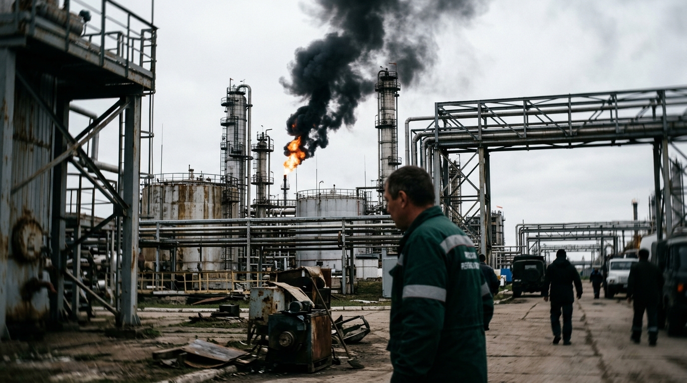 Ukraine drones hit Ryazan oil refinery, fire starts
