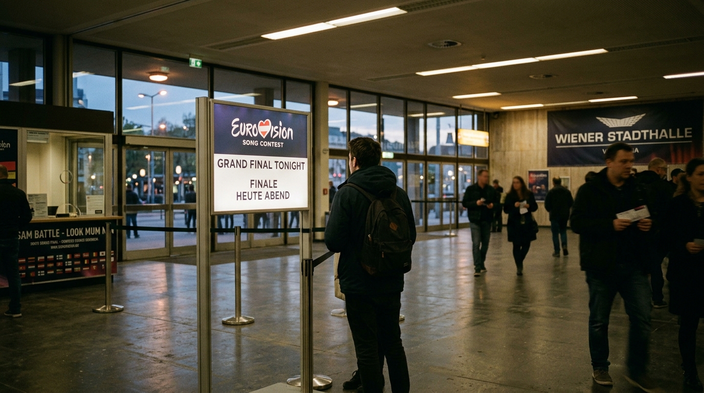Eurovision Grand Final tonight from Vienna's Wiener Stadthalle