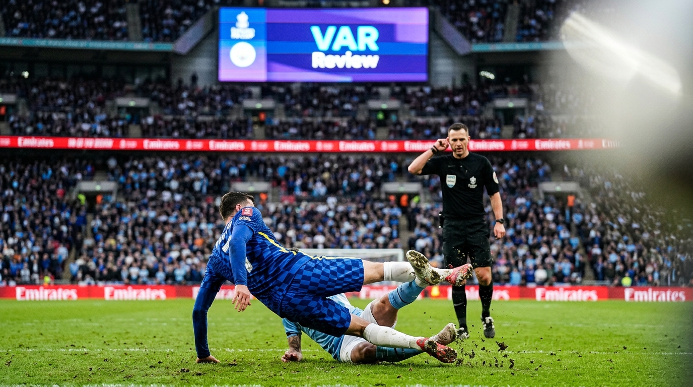 Chelsea denied two penalties by VAR in FA Cup