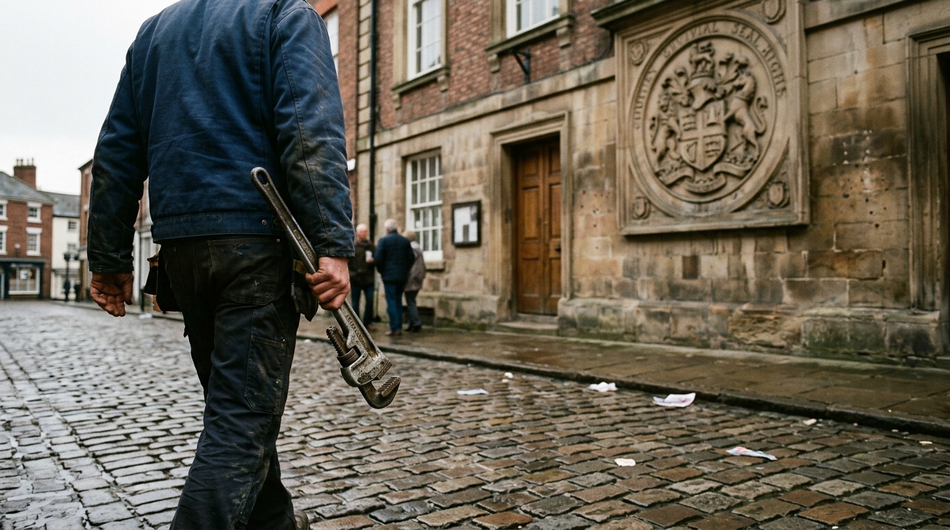 The plumber who almost beat Burnham is back