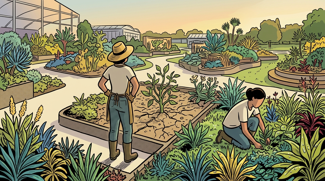 Chelsea Flower Show opens 17 May, promotes climate-resilient gardens.