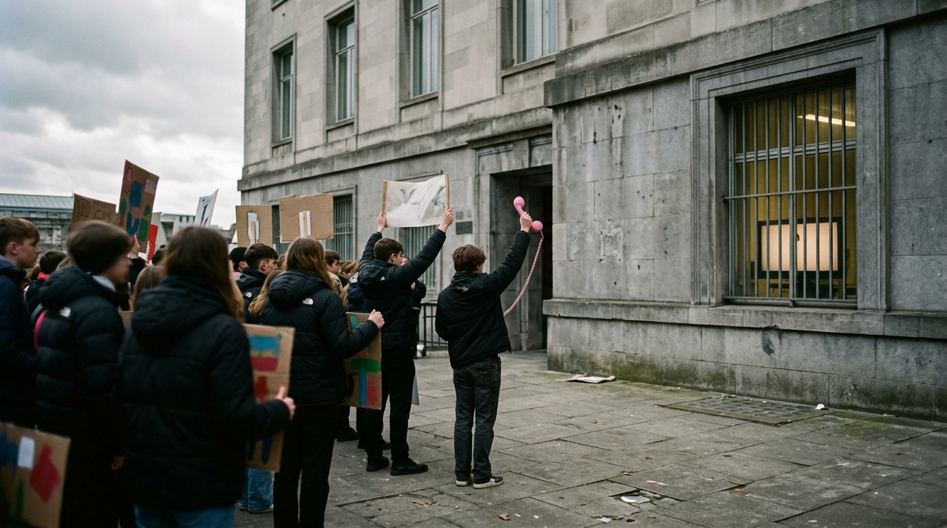 Youth group protests social media ban for under-16s