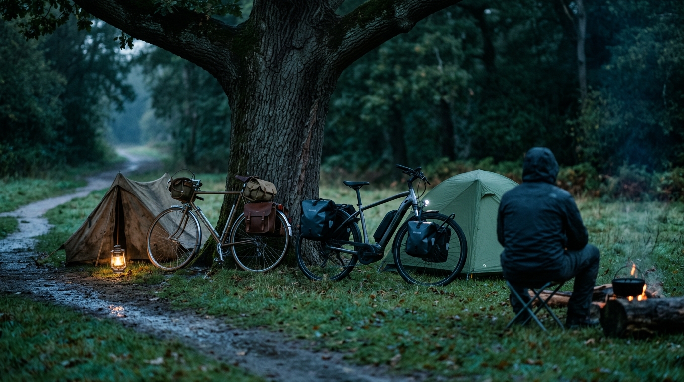 Oxford to Surrey: 125 years of camping by bike