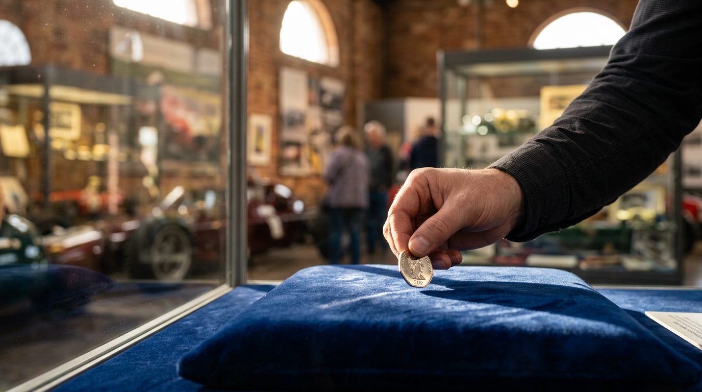 New 50p coin marks 100 years of British Grand Prix