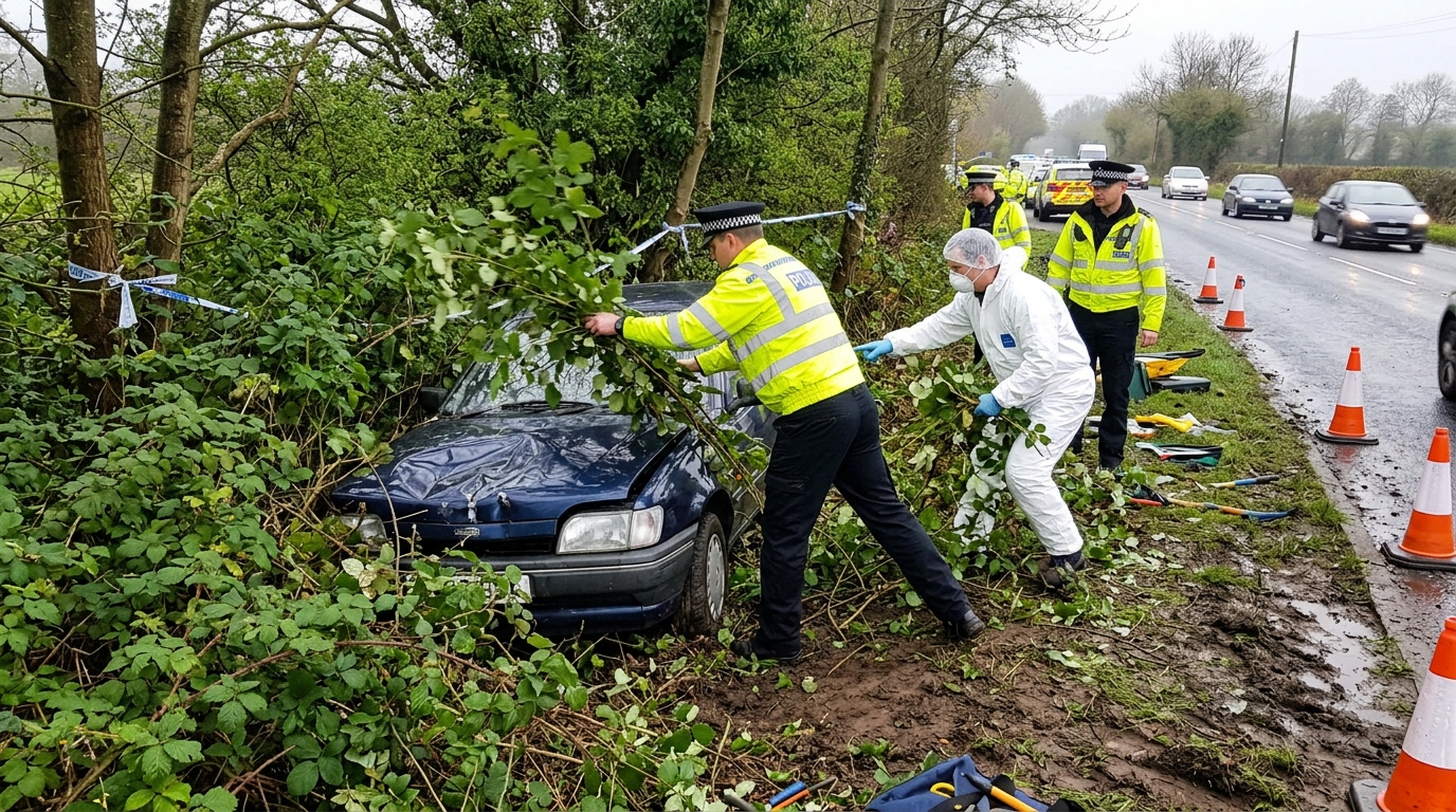 Missing Preston men found dead in crashed car hidden by undergrowth
