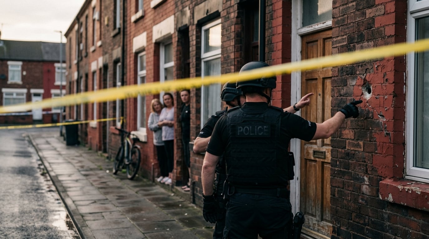 Gunman on e-bike fires shots on Bootle street, damaging property