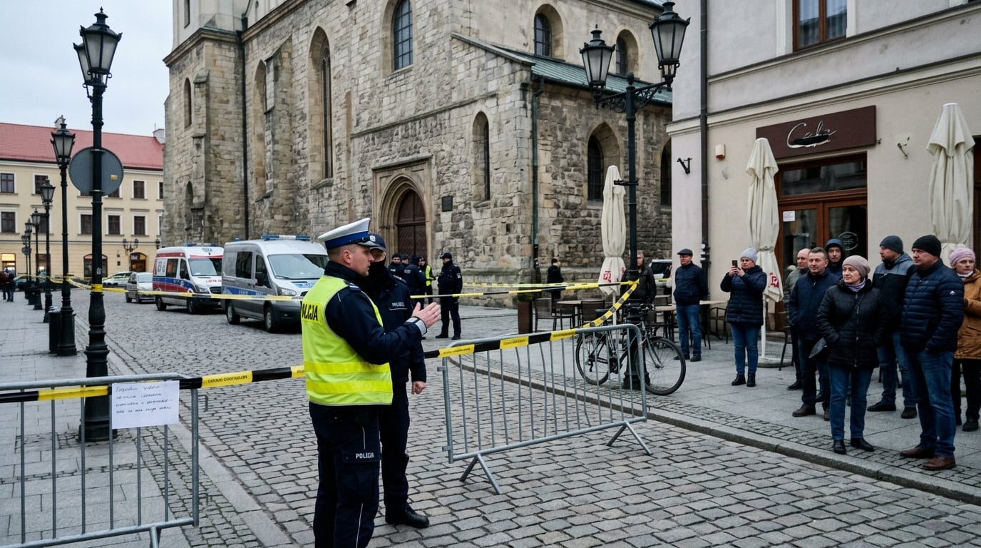 A priest died, four people hurt in Thursday's Jarosław abbey knife attack