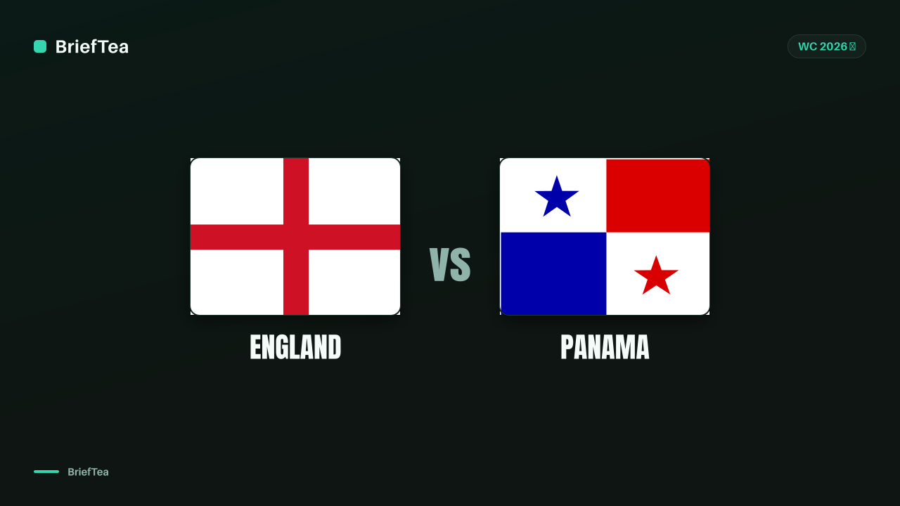 England held goalless by Panama at half-time