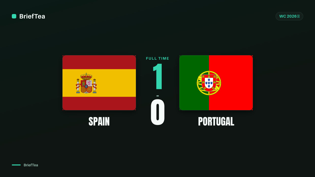 Ronaldo's last World Cup ends as Spain beat Portugal