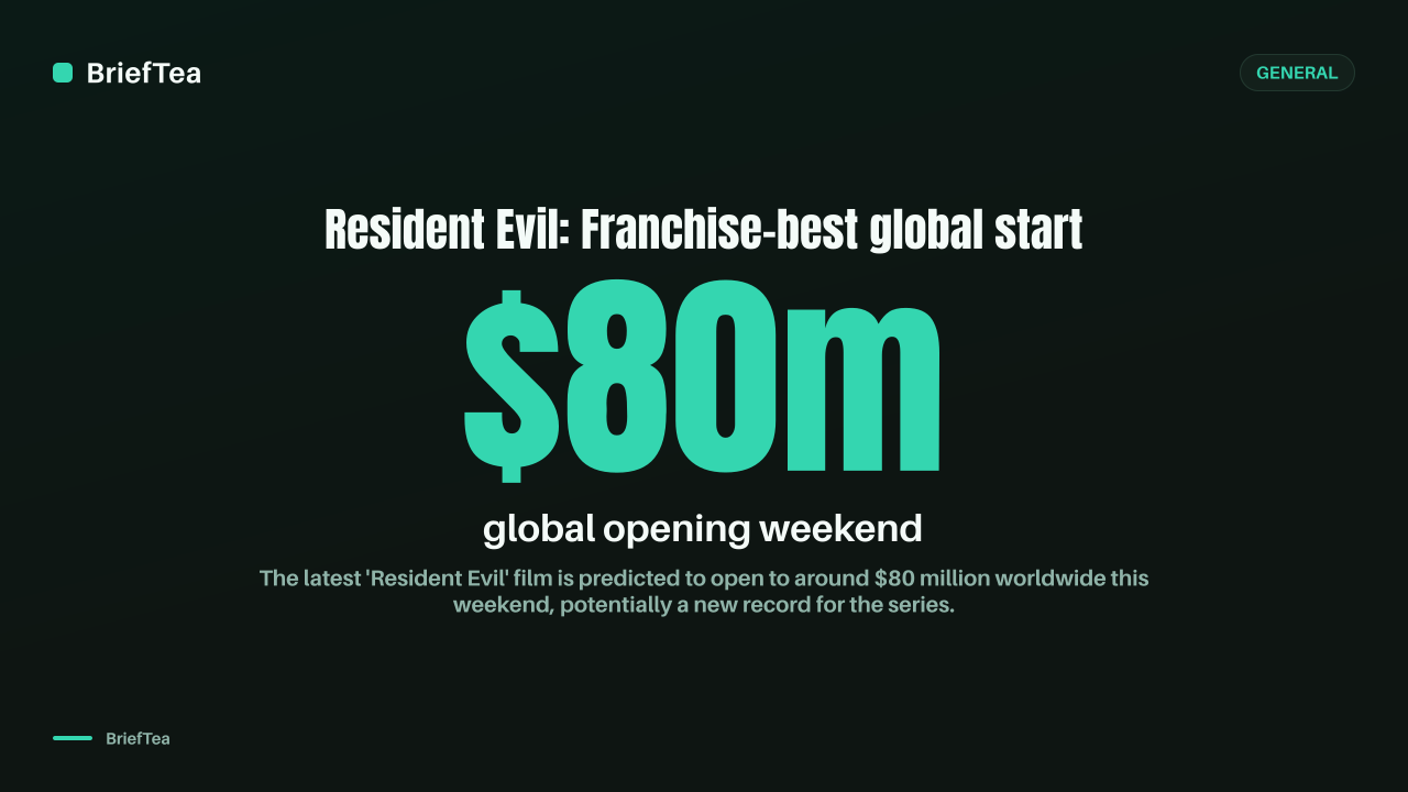 New 'Resident Evil' film set for franchise-best $80m global start