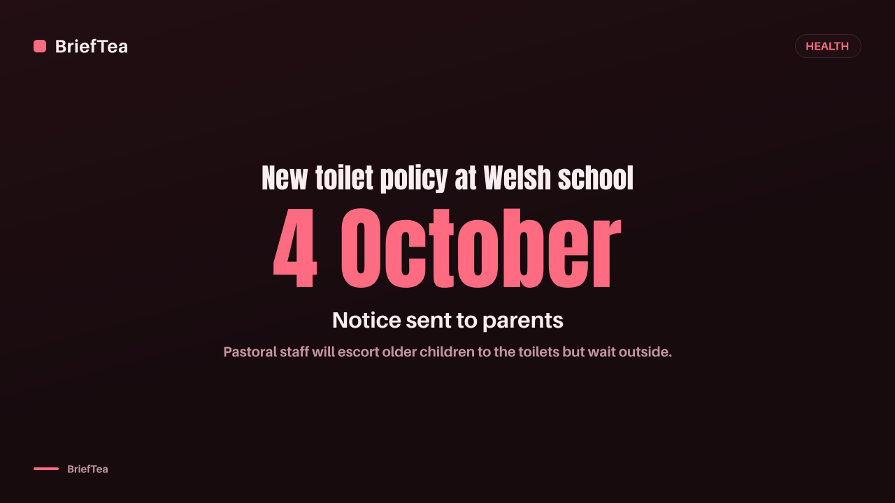 Welsh school introduces toilet chaperones after pupils damage facilities and miss lessons