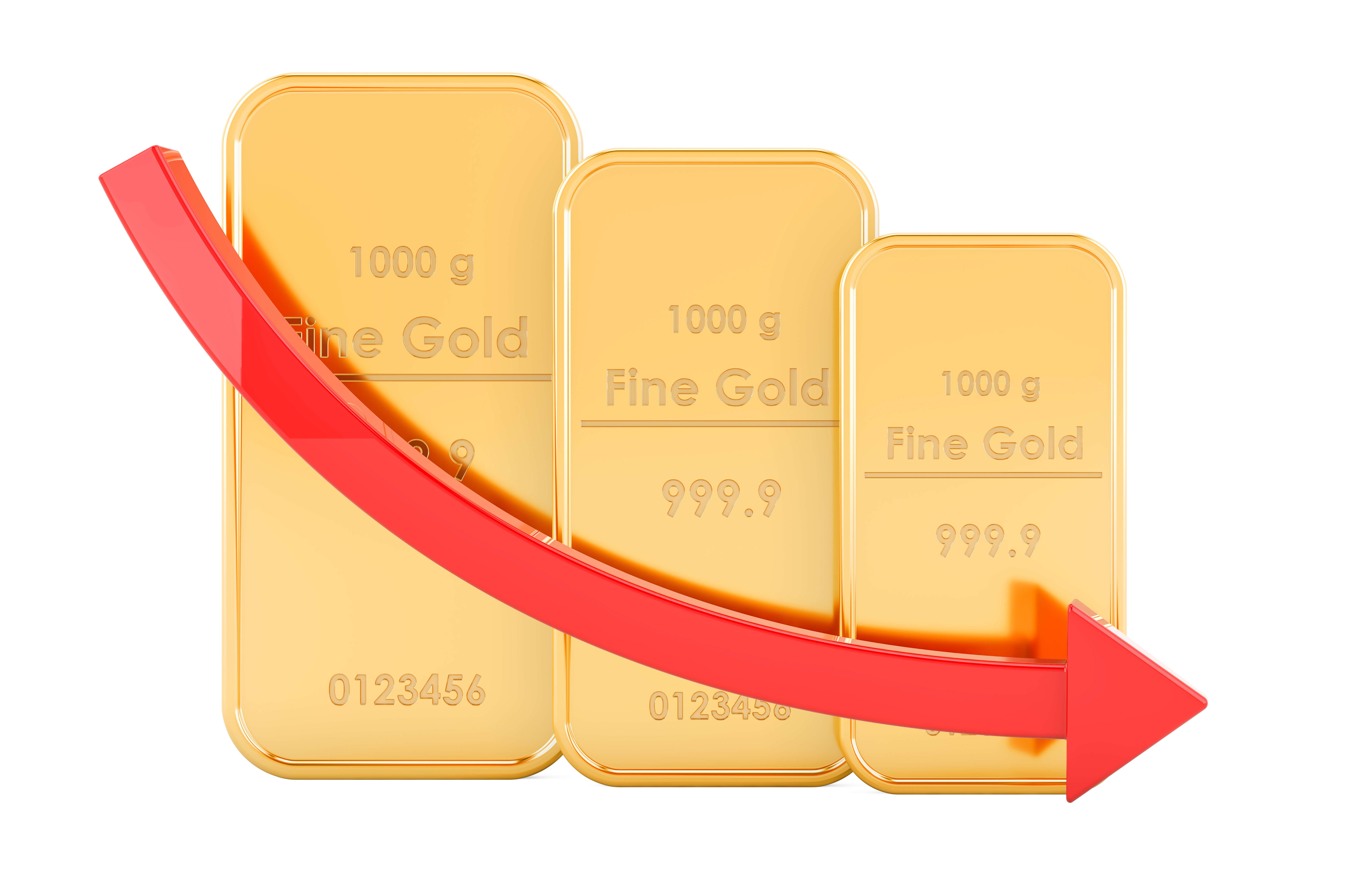 Gold prices fall as US inflation report raises rate hike worries