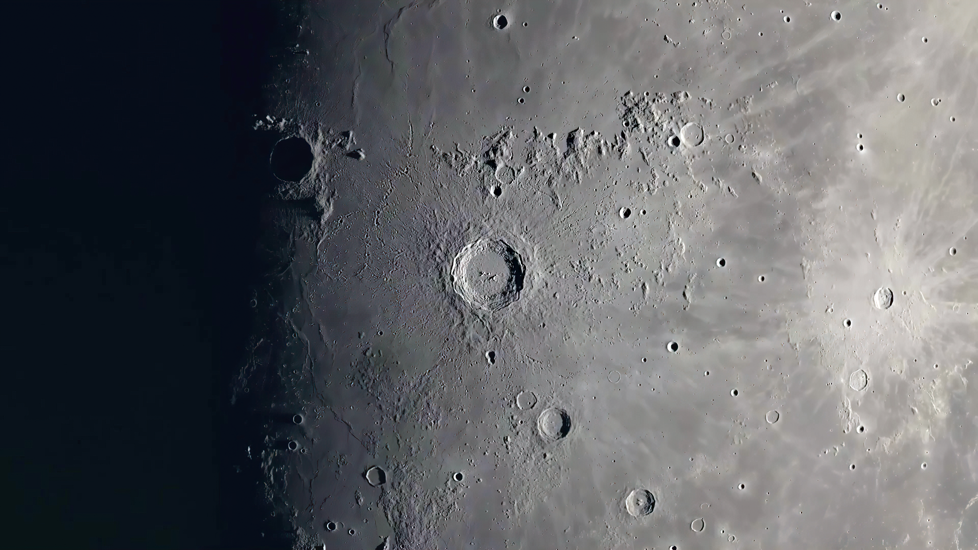 NASA images show new moon crater from SpaceX rocket crash