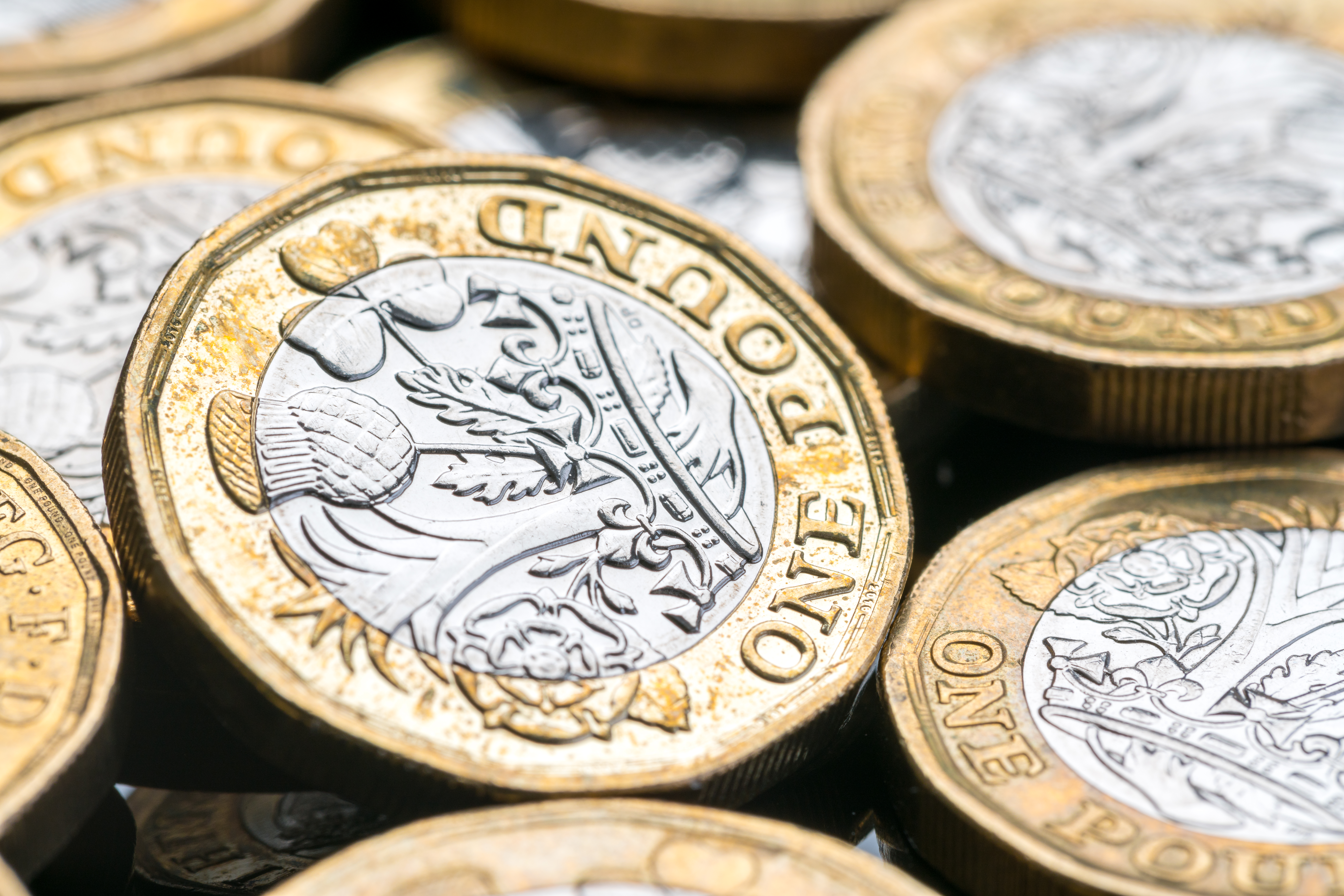 The British pound climbs to its highest dollar value in six months