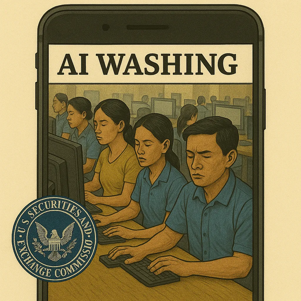 Philippine Workers Behind the 'AI Washing', App Founder Faces $40M Fraud Charges