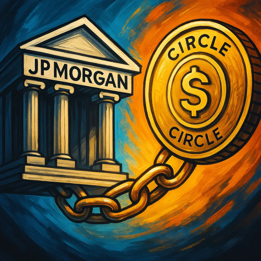 JP Morgan and Circle Lead On-Chain Finance Shake-Up