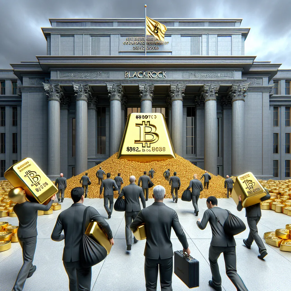 블랙록, 비트코인 ‘쓸어담는다’…총 57만 2658 BTC