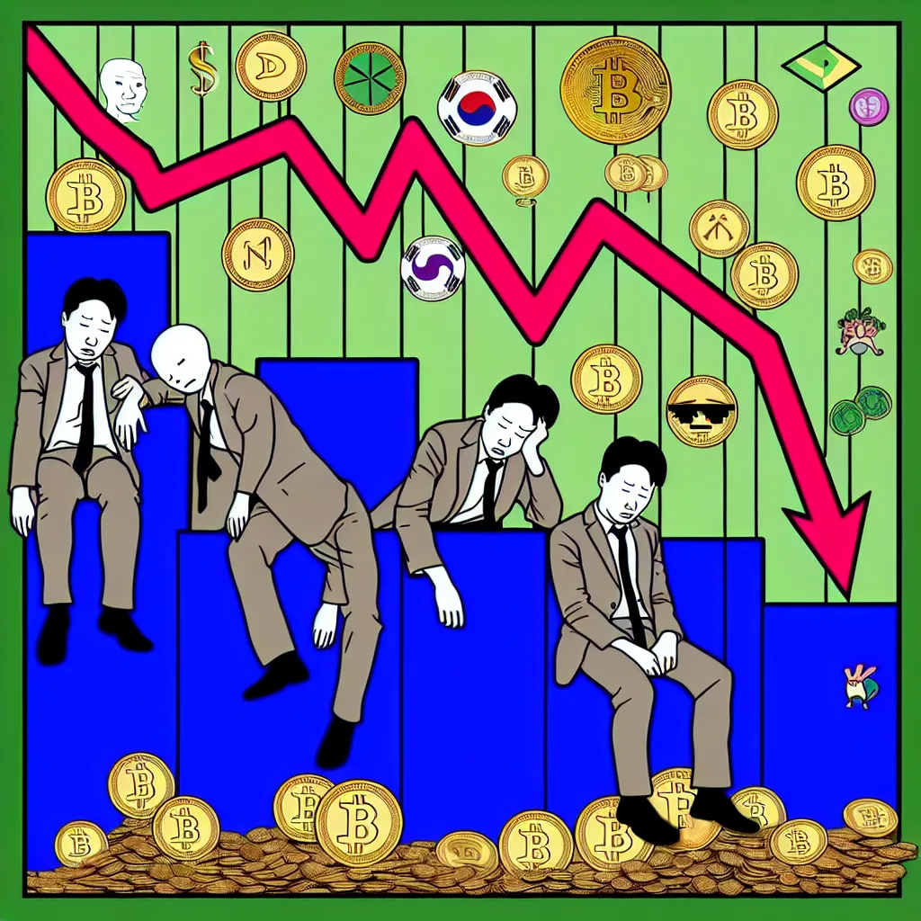 밈코인 시장 하락, 신생 코인의 무질서 경쟁