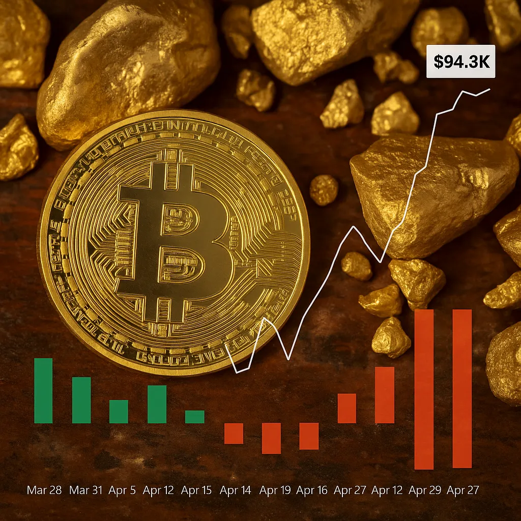 비트코인 고래들, 48,575 BTC 매집... 시장 가격 94,000달러 돌파