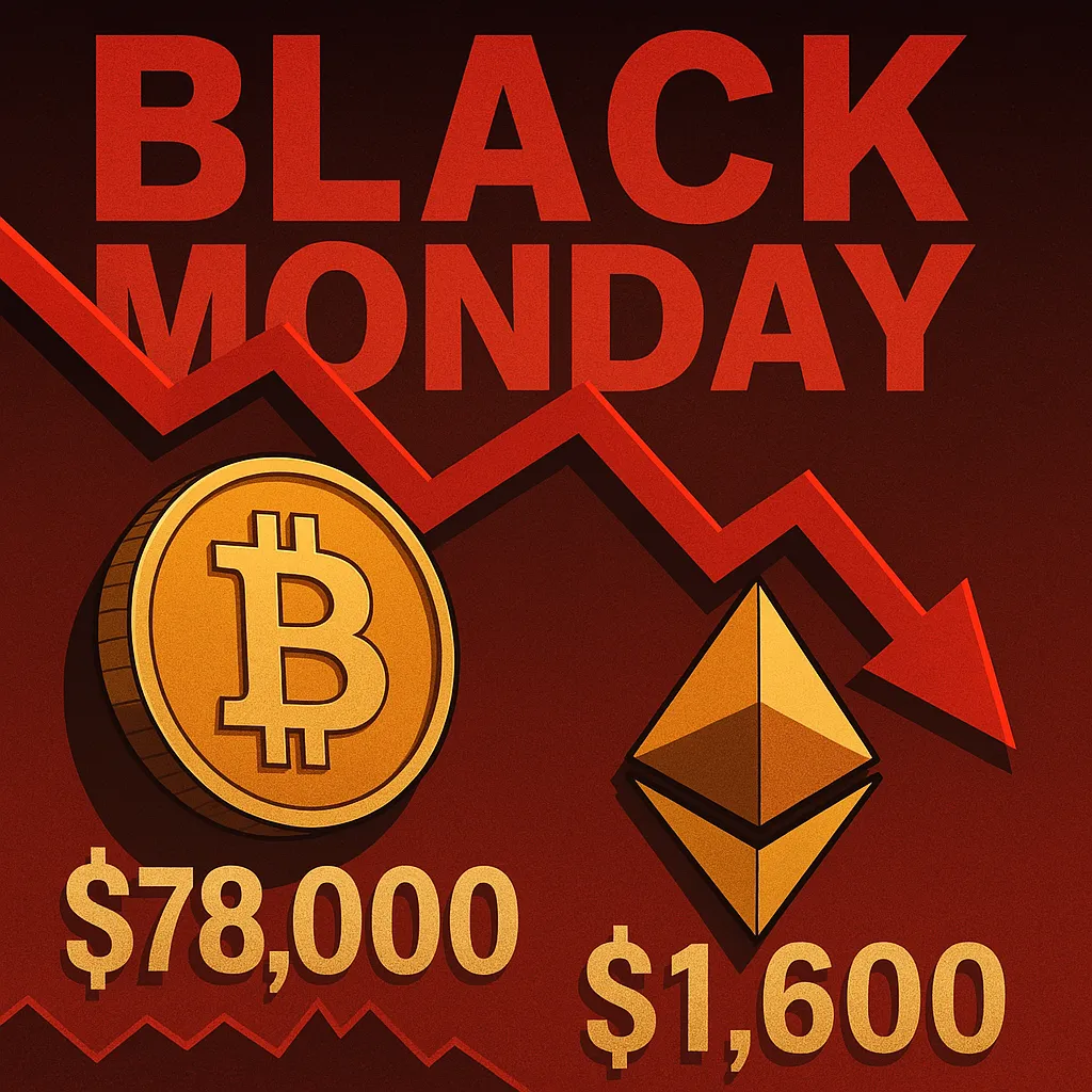 Ethereum plunges to 2023 low as Black Monday fears return