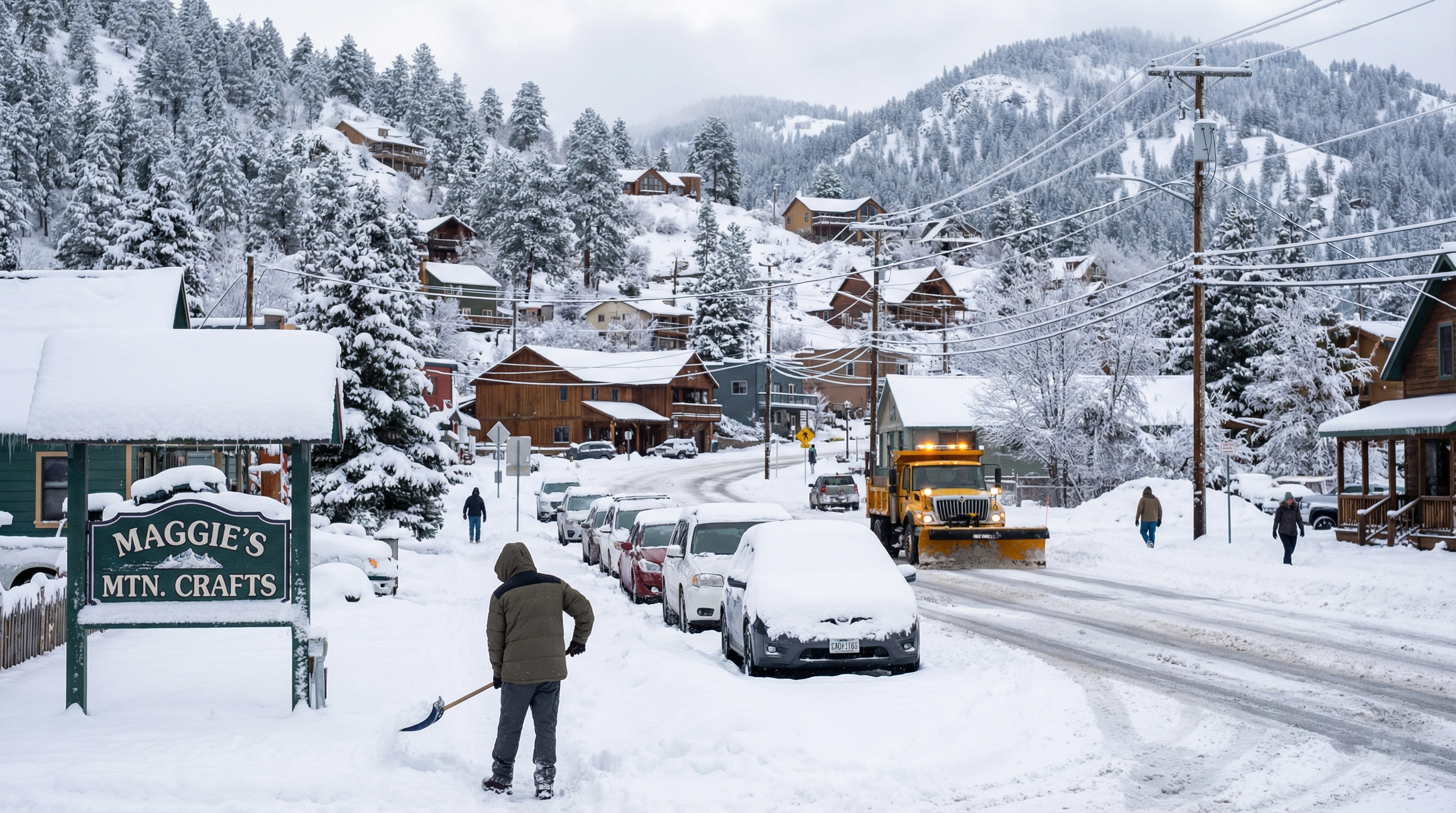 Maggie Valley & Balsam Buried: 9 Inches of Snow Reported