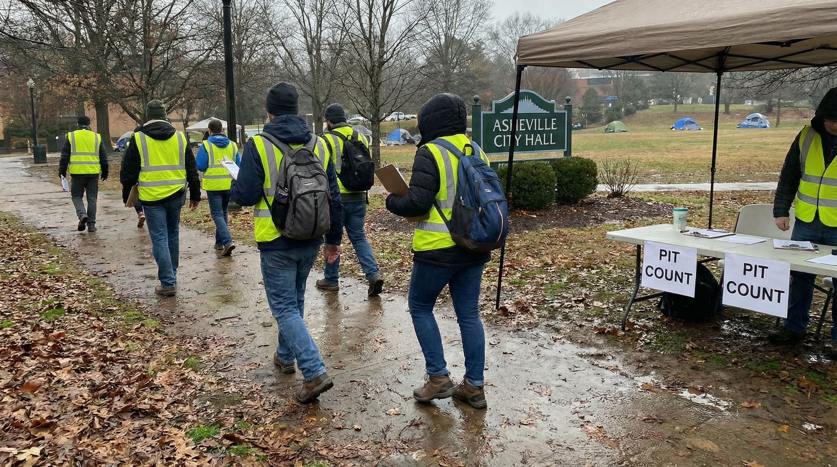Asheville's Homeless Count Rescheduled; Begins Today After Storm Delay