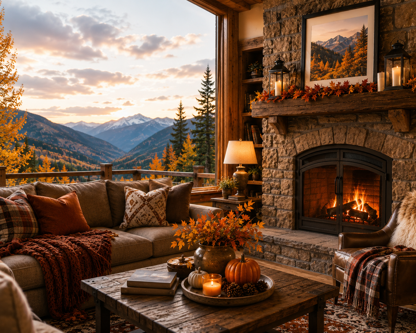 The Fall Makeover: Cozy Up Your Mountain Home Without Breaking the Bank