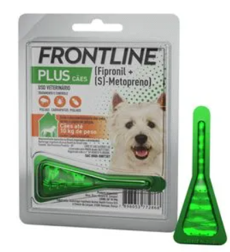Frontline Plus Cães até 10kg