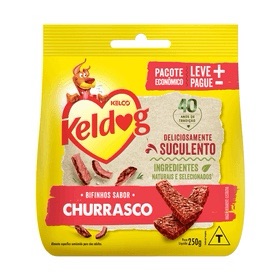 Bifinho KelDog Churrasco 250g