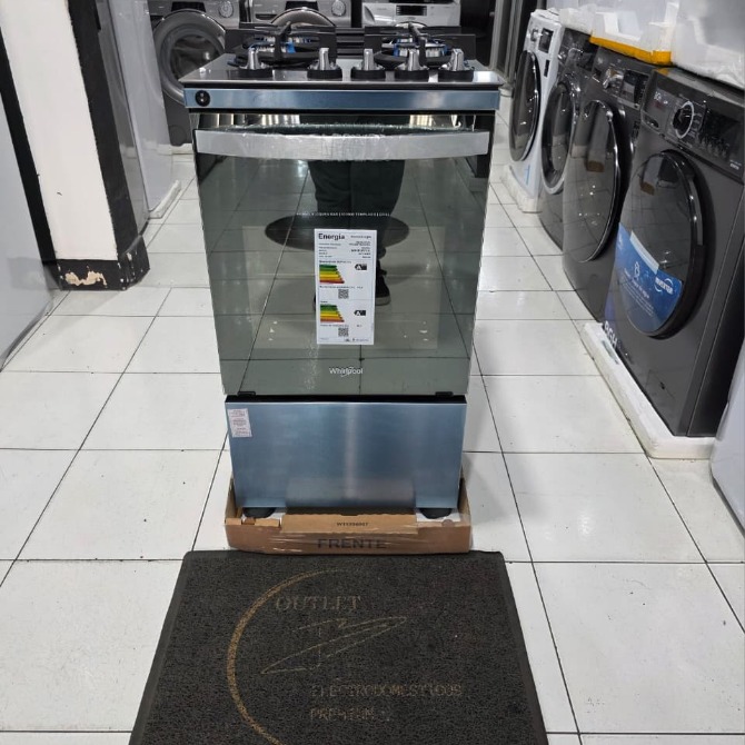 COCINA WHIRLPOOL 4 HORNALLAS MULTIGAS  VITROCERAMICA PRIMERA