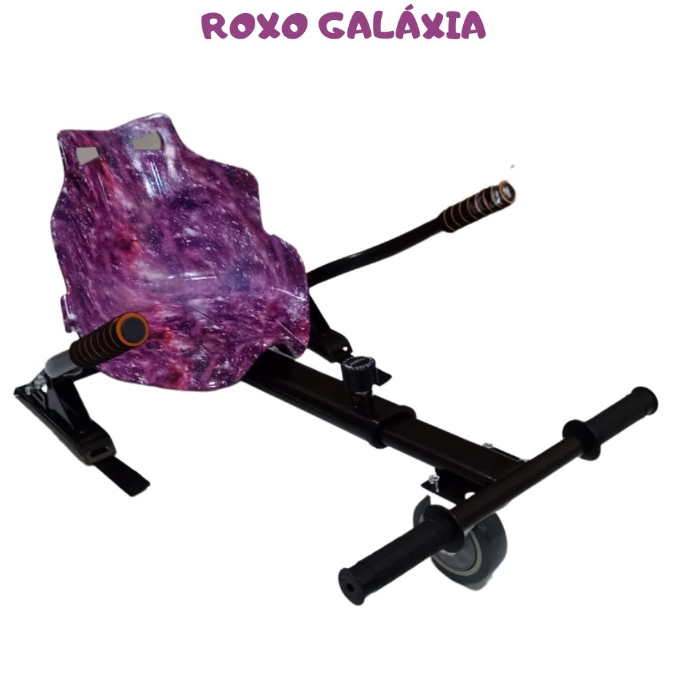 Hoverkart (Cadeira) Roxo Galáxia