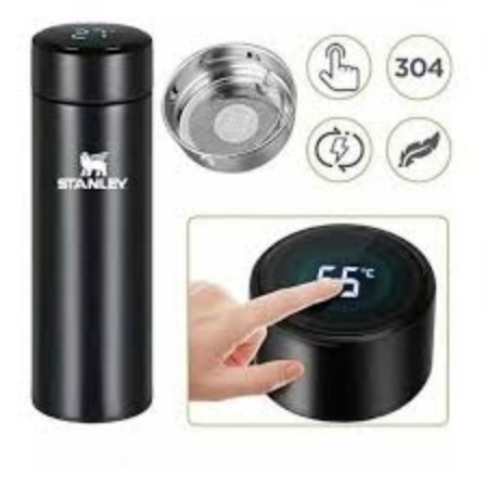 GARRAFA STANLEY 500ML TERMOMETRO