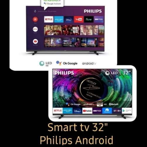 SMART TV PHILIPS ANDROID 32"
