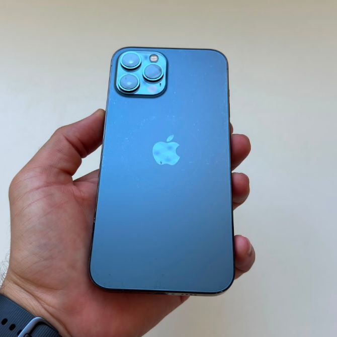 iPhone 12 Pro Max 256GB 84% azul em Cuiabá/MT, Goiabeiras
