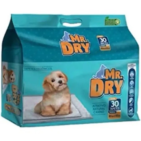 Tapete Higiênico Mr. Dry 60x60 — 30un