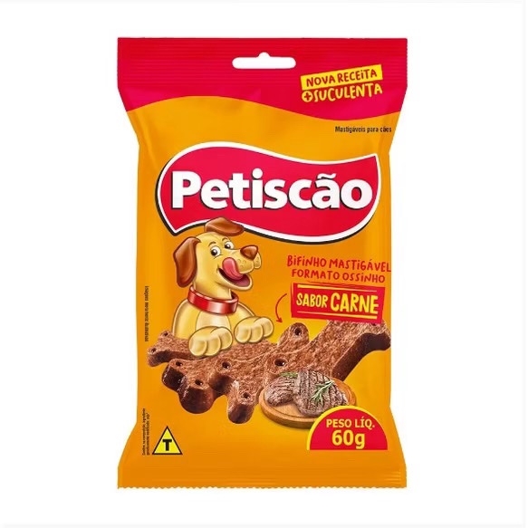Bifinho Petiscão Carne Ossinho 60g