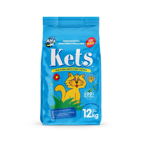 Areia Kets Tradicional 12kg