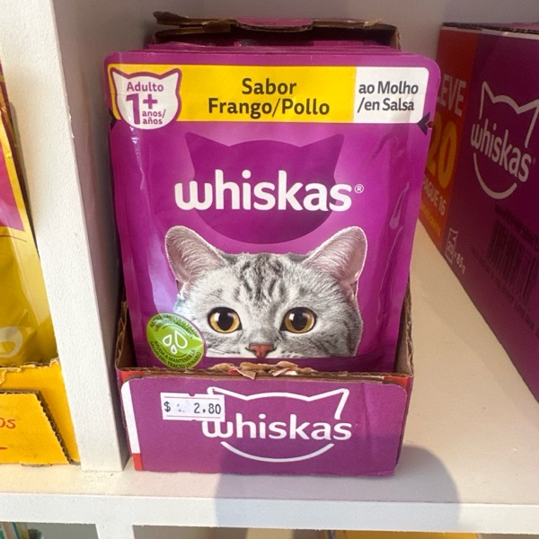 Sachê Whiskas Frango ao Molho 85g