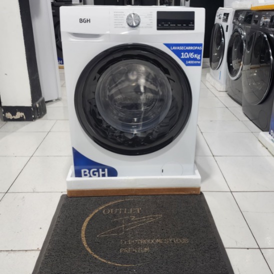LAVASECARROPA BGH 10+6 1400 RPM INVERTER PRIMERA