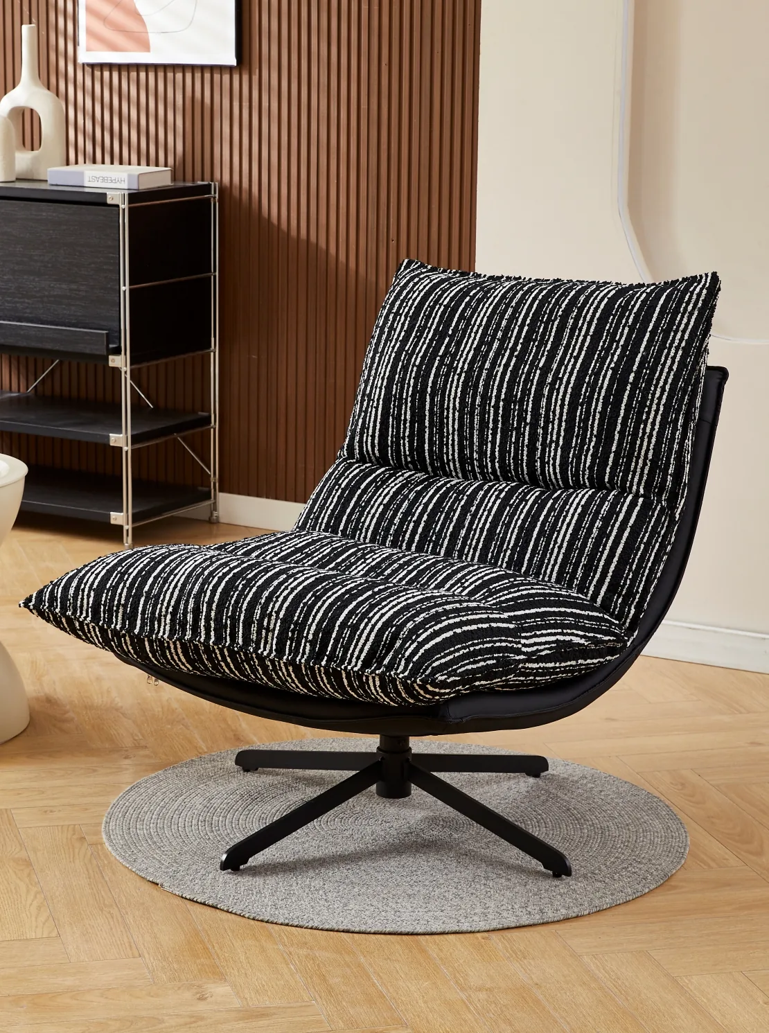 Flex Accent Chair, Light Grey