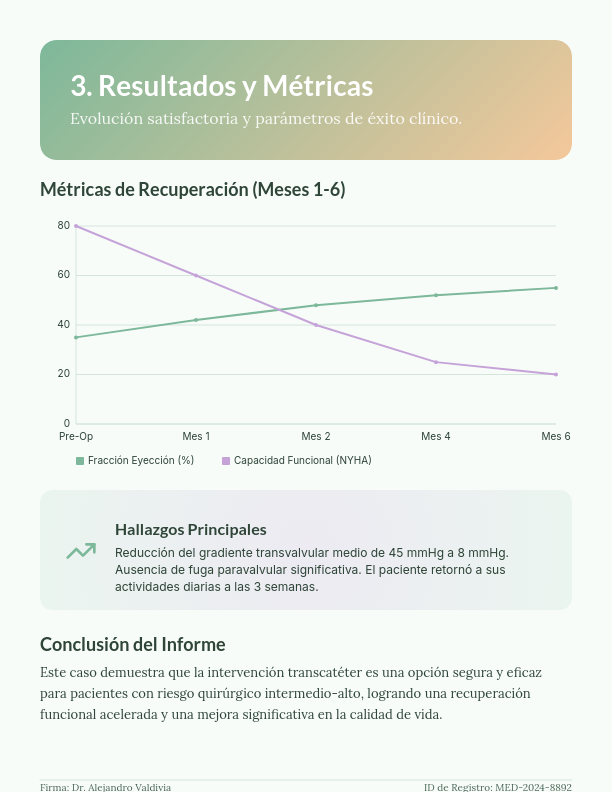 Impacto Clínico y Resultados de Salud