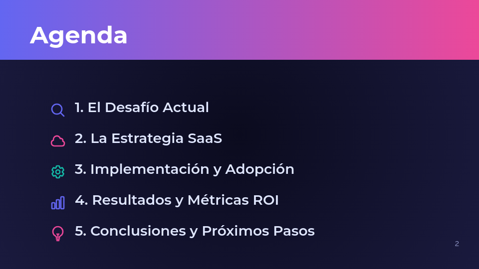 Caso de Éxito Optimización SaaS B2B