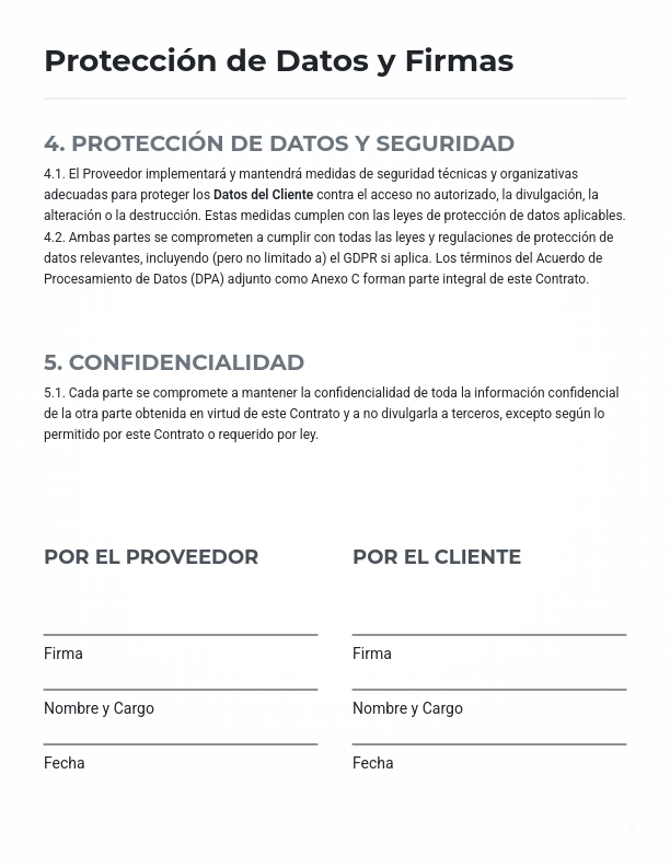 Contrato Maestro de Software SaaS