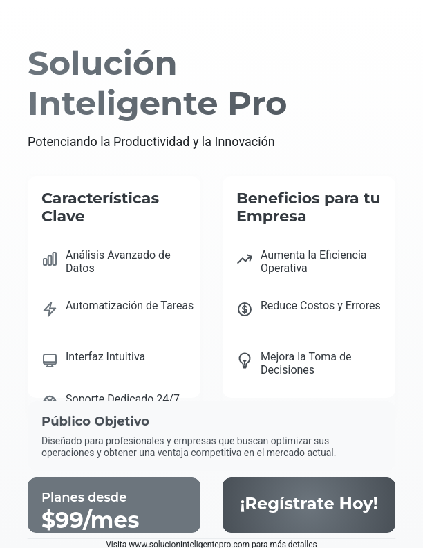 Ficha Técnica de Producto Innovador