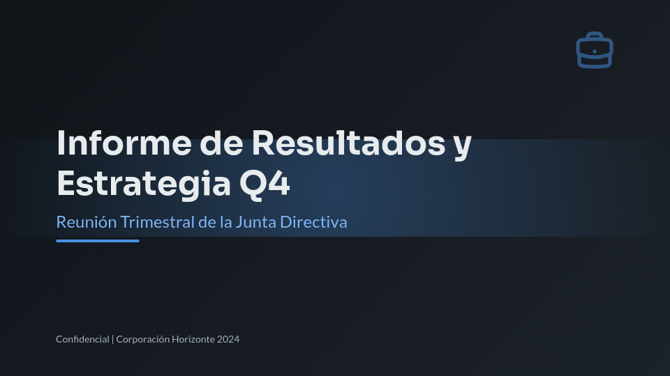 Reporte Estratégico para Junta Directiva