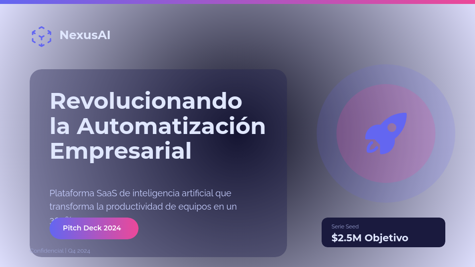 Propuesta de Inversión para Startup SaaS