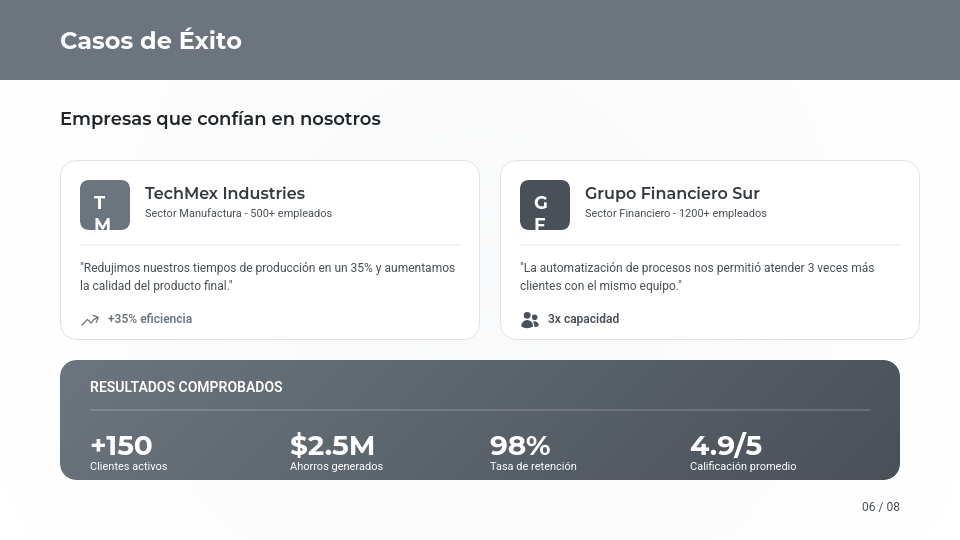 Propuesta Comercial de Alto Impacto