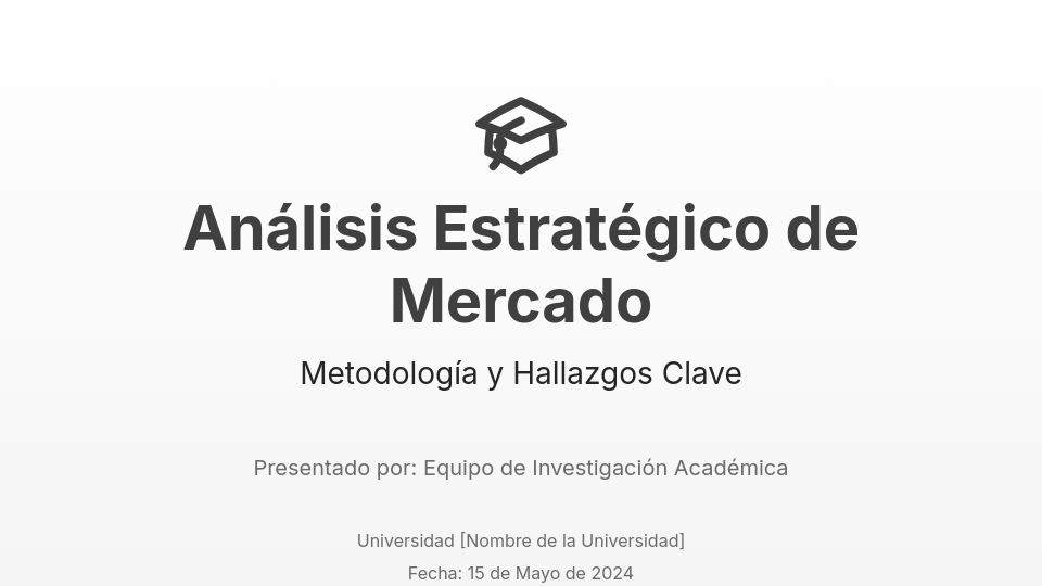 Metodología y Resultados de Investigación