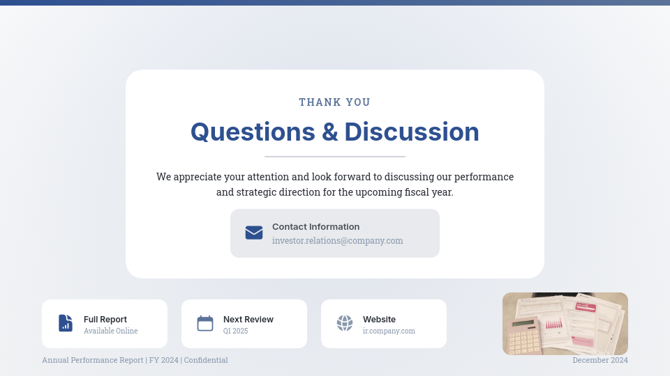 Resumen de Resultados y Logros Anuales