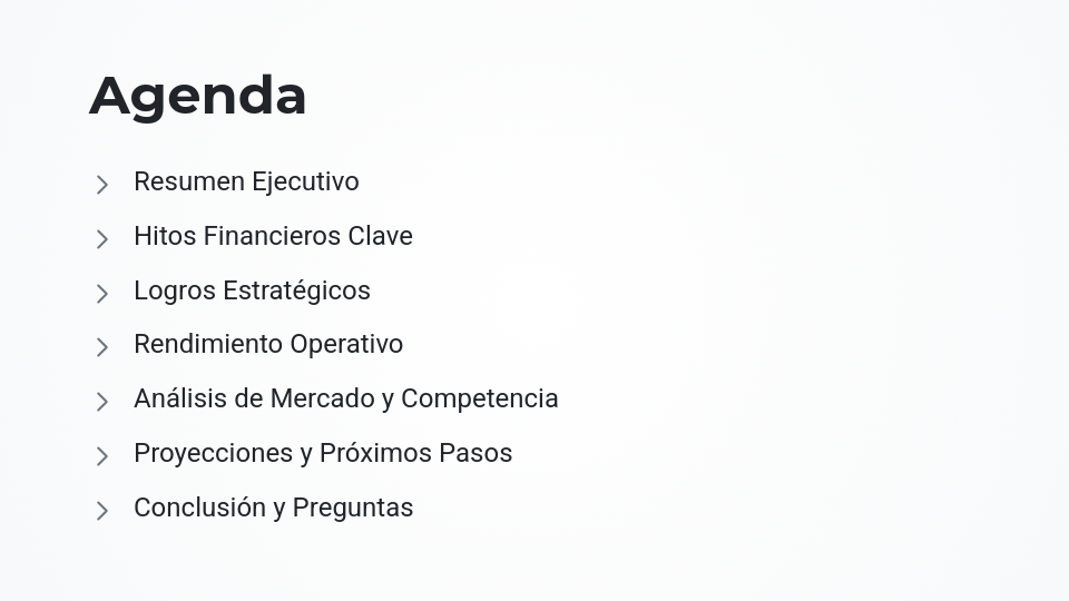 Resumen Ejecutivo de Resultados Anuales